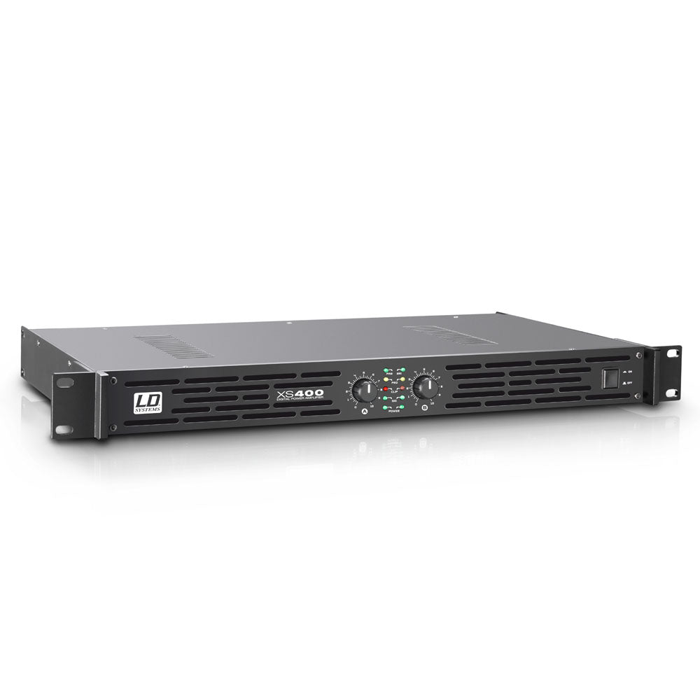 LD Systems XS 400 - Amplificatore di Potenza (2x100W, 8 Ohm)