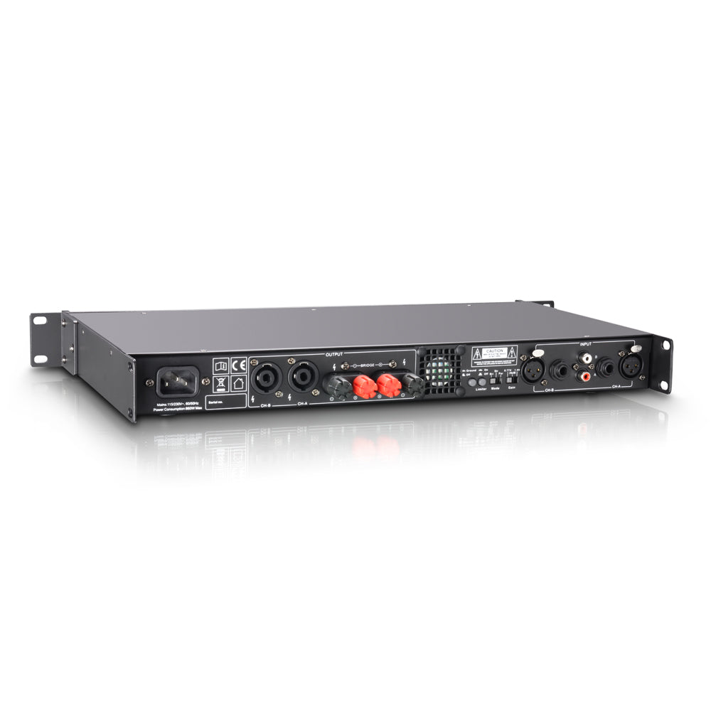 LD Systems XS 700 - Amplificatore di Potenza (2x200W, 8 Ohm)