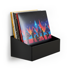 Studio 57 Mensola da parete in vinile Large (nero)