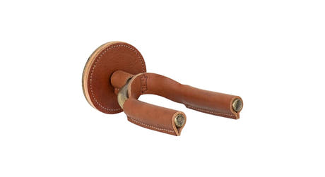 Levys FGHNGR supporto per chitarra, brass & tan veg-tan yoke wraps