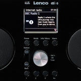 Lenco PIR-645 Internet Radio, Black