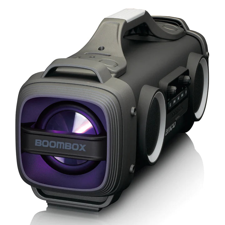Lenco SPR-200BK Boombox con Bluetooth