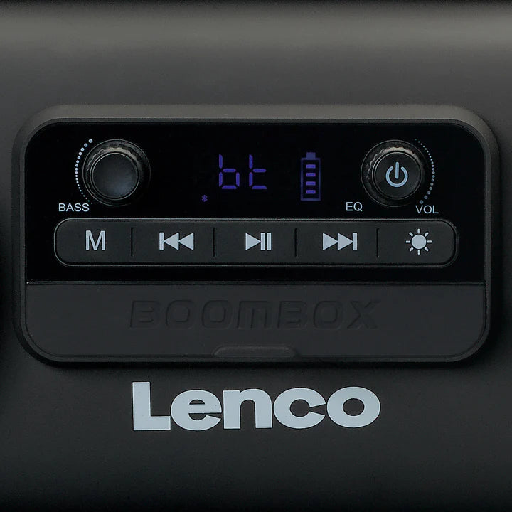 Lenco SPR-200BK Boombox con Bluetooth