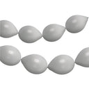 Palloncini Link per Ghirlande 8 pz. (Argento Polvere di Luna, 33cm)
