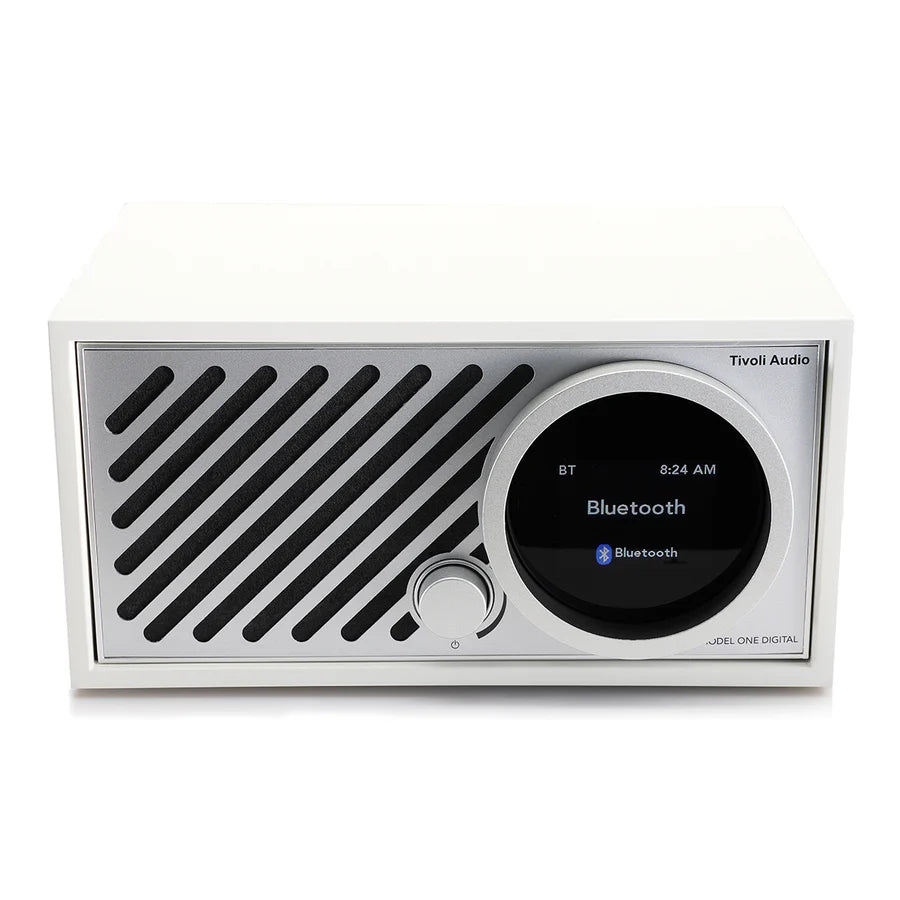 Tivoli Audio Model ONE GEN.3 Digital+ Altoparlante, Bianco/Argento