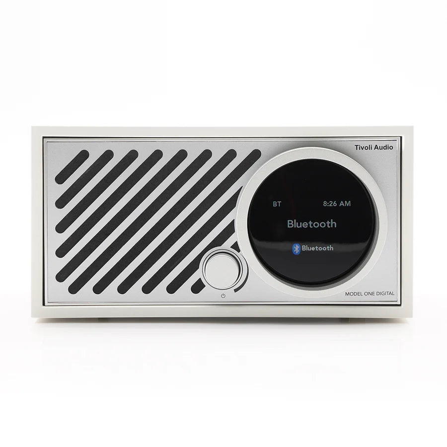 Tivoli Audio Model ONE GEN.3 Digital+ Altoparlante, Bianco/Argento