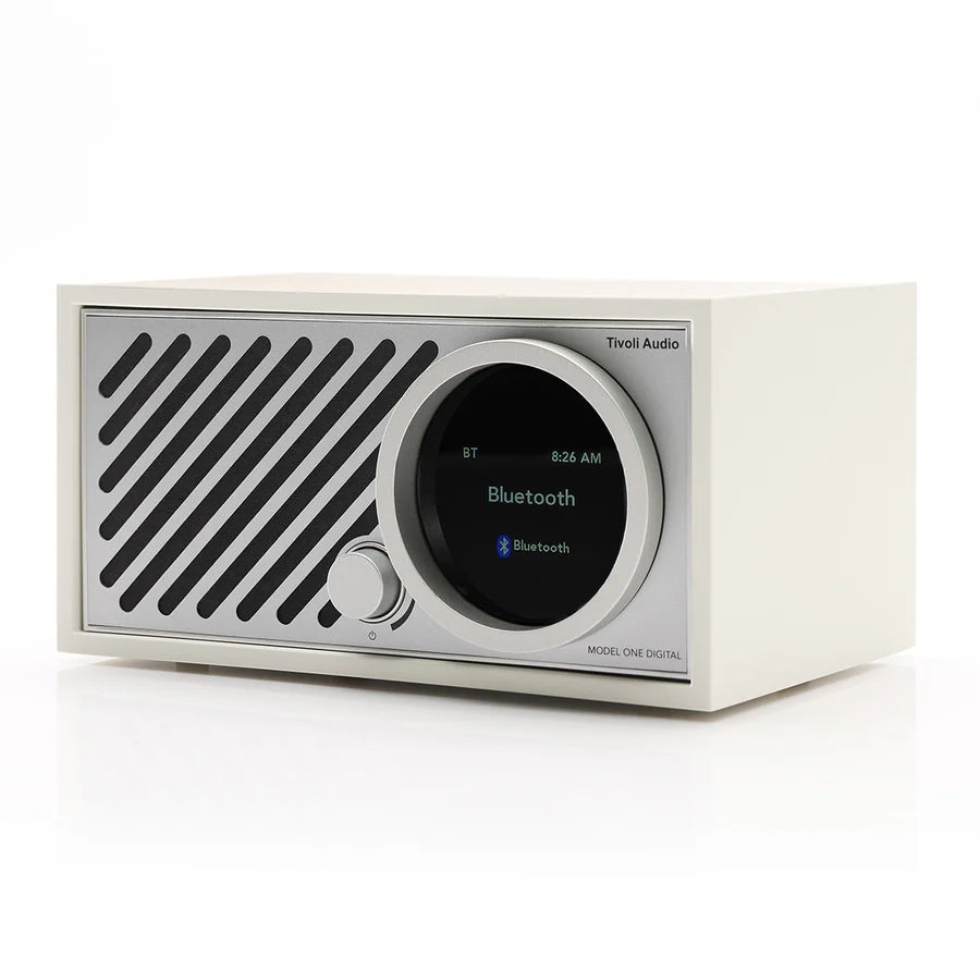 Tivoli Audio Model ONE GEN.3 Digital+ Altoparlante, Bianco/Argento