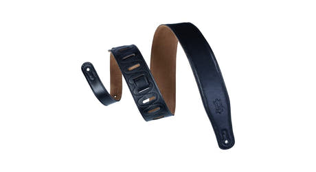 Levys M26GF tracolla per chitarra 2 1/2", nero