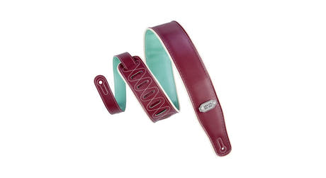Levys M26VCP tracolla per chitarra 2 3/4", Burgundy Seafoam