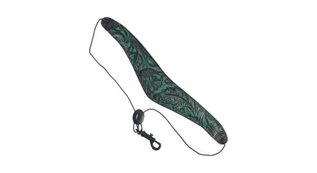 Levys M27W tracolla per sassofono 2", turchese goffrato