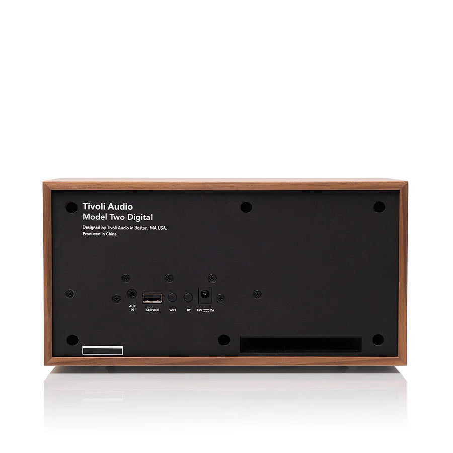 Tivoli Audio Model Two Digital Bluetooth Speaker (Walnut/gold)