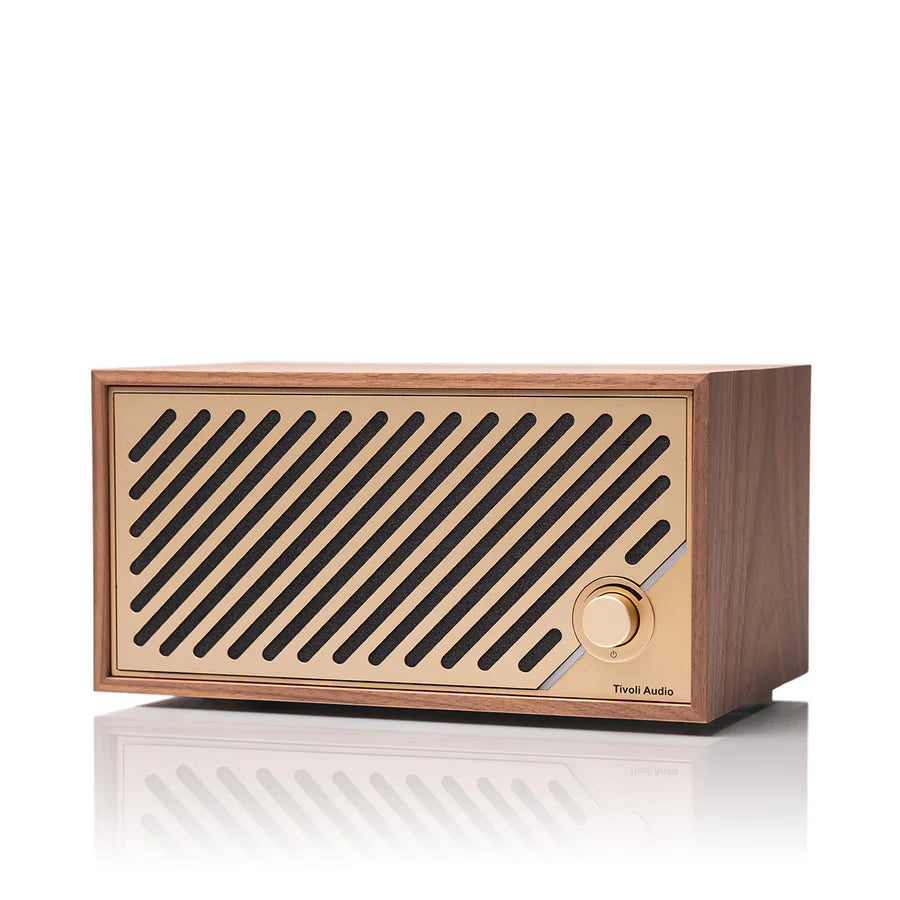 Tivoli Audio Model Two Digital Bluetooth Speaker (Walnut/gold)