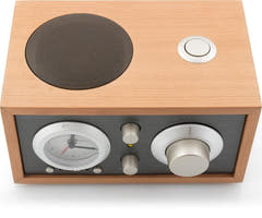 Tivoli Audio MODEL Three Mini Sistema con Bluetooth e USB (Taupe)