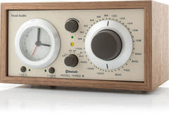 Tivoli Audio MODEL Three Minianlæg con Bluetooth e USB (Noce, Beige)