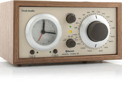 Tivoli Audio MODEL Three Minianlæg con Bluetooth e USB (Noce, Beige)