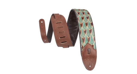 Levys M4WP tracolla per chitarre 3", Arrowhead Turquoise
