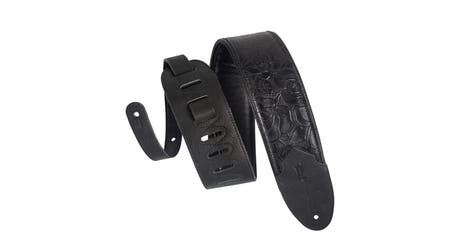 Levys M4WP tracolla per chitarra 3", Black Rose
