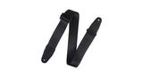Levys M8SB tracolla per chitarra 2", cintura di sicurezza nera