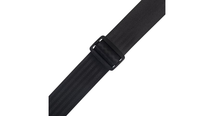 Levys M8SB tracolla per chitarra 2", cintura di sicurezza nera
