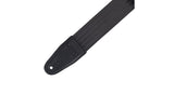 Levys M8SB tracolla per chitarra 2", cintura di sicurezza nera