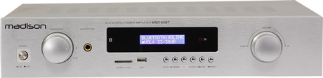 Madison HI-FI Amplificatore Stereo (Argento, 2x140W)