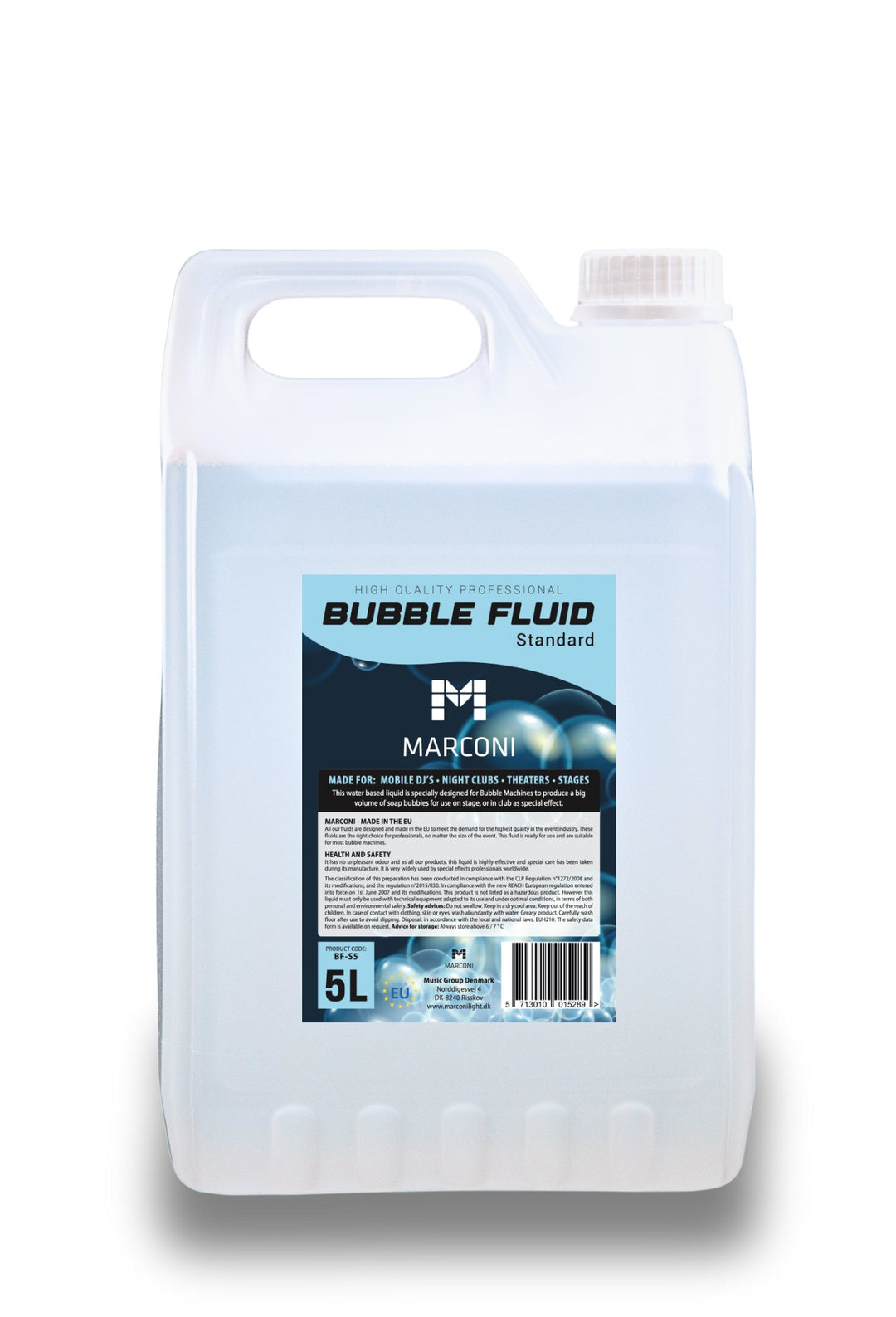 3 x 5L Liquido per Bolle