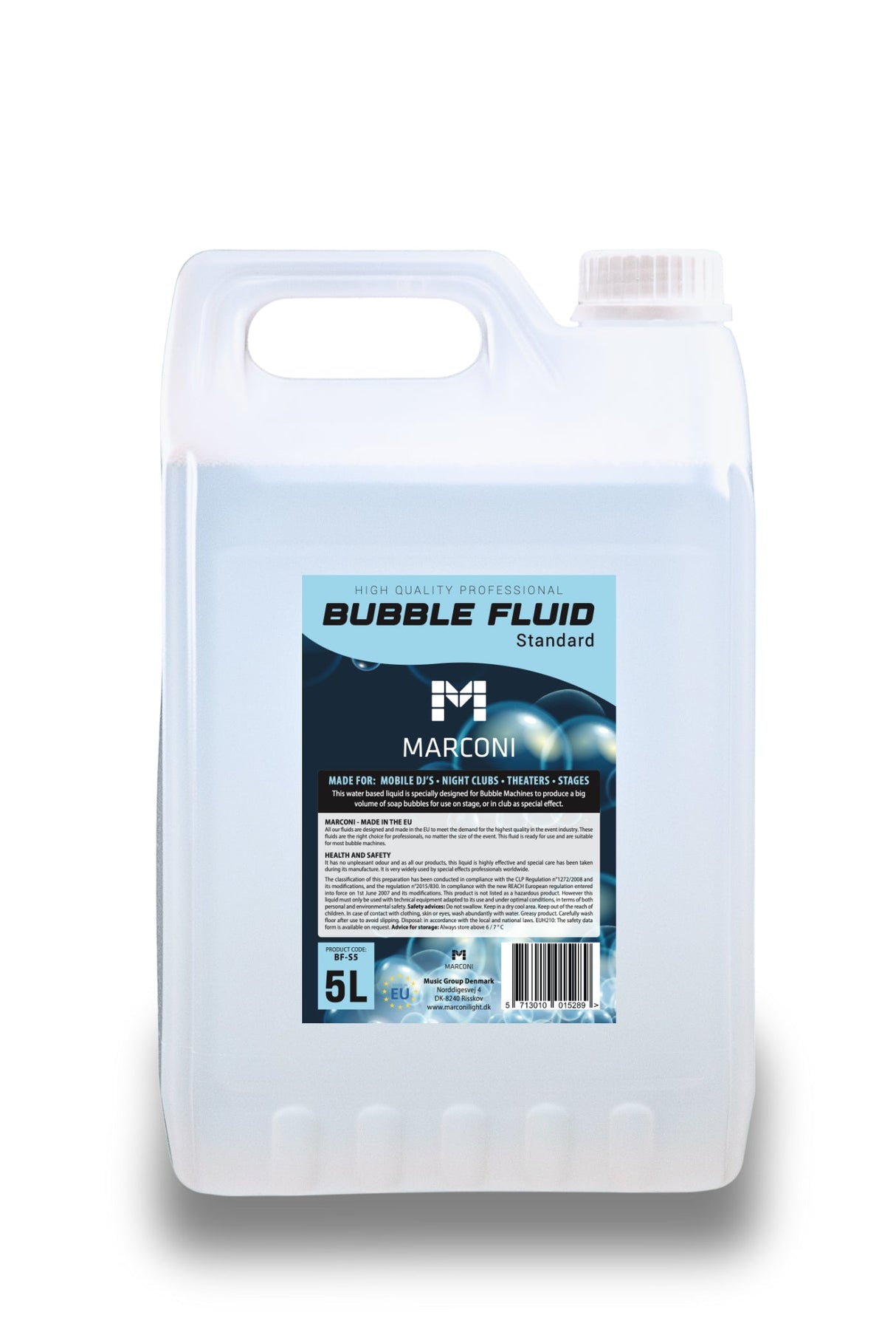 3 x 5L Liquido per Bolle