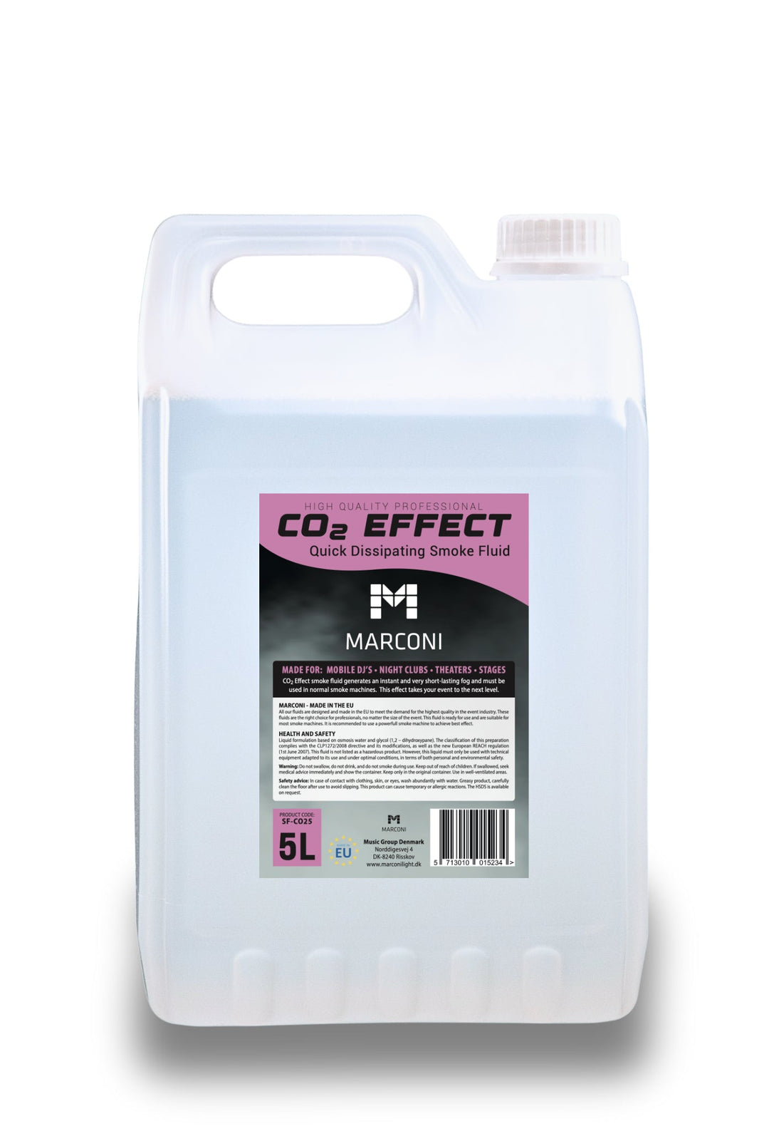 3 x 5L Liquido per Fumo (CO2 Effekt)