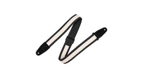 Levys MC2CG tracolla 2", crm strip blk