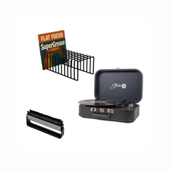 Studio 57 Mellow Giradischi (Nero) Bundle