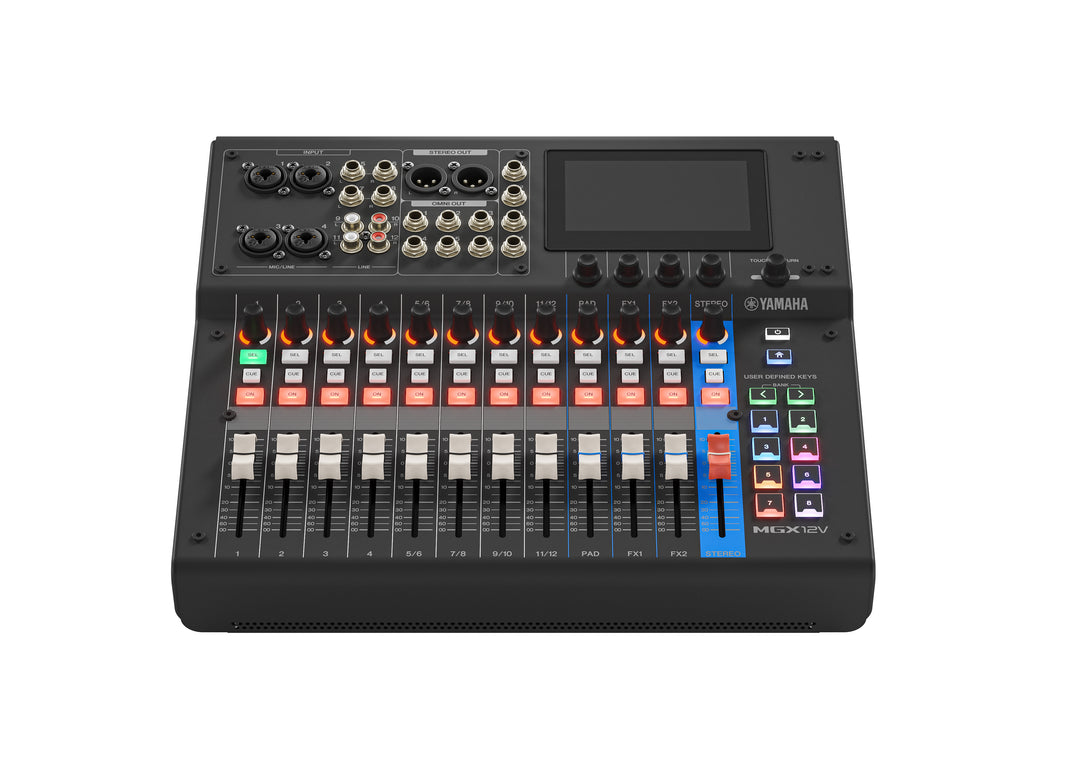 Yamaha MGX12V Digital Mixing Console (Nero) - Video Version