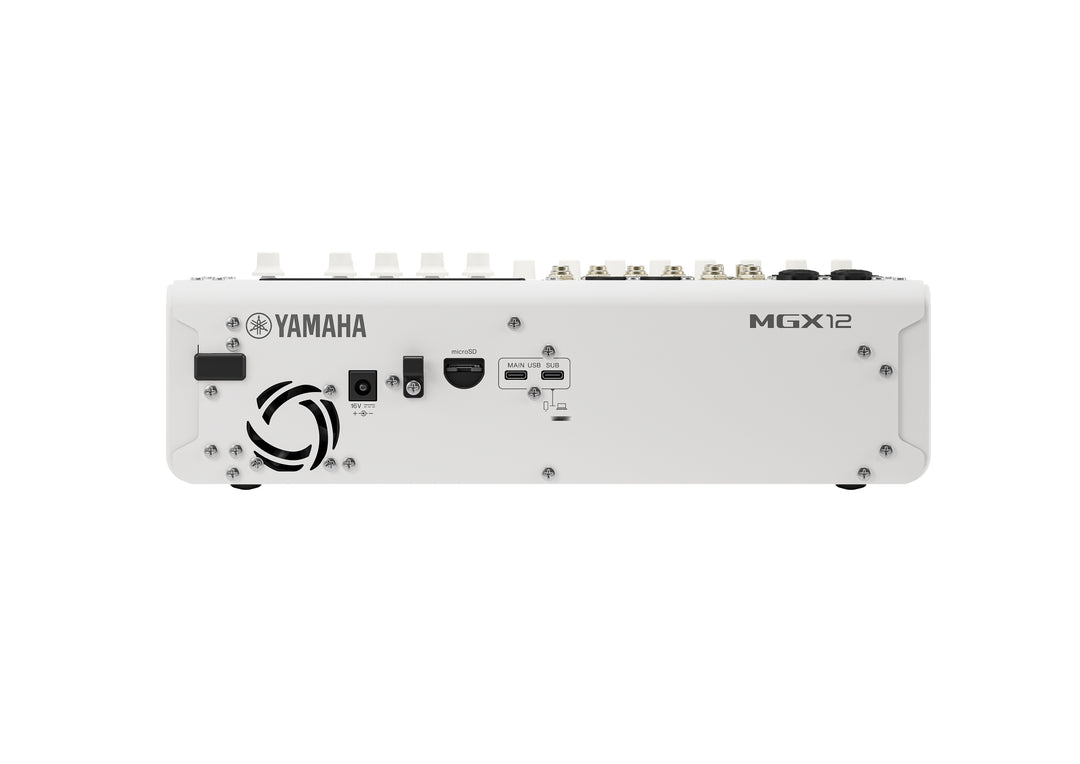 Yamaha MGX12 console di missaggio digitale (Bianco)