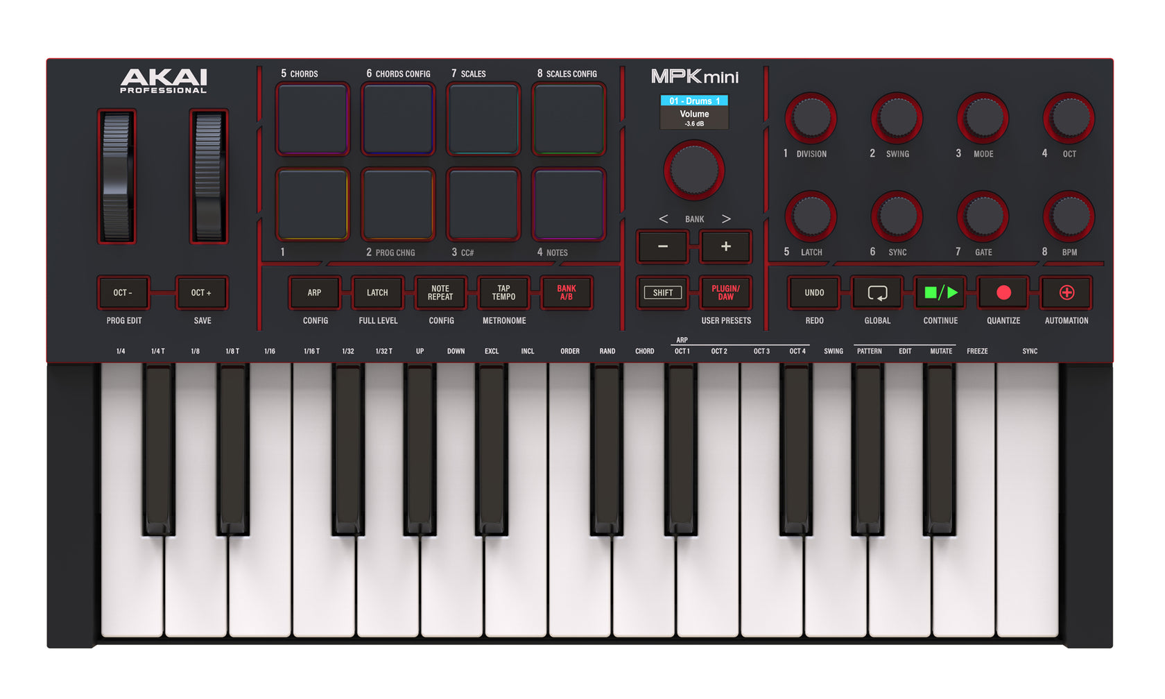 Akai MPK Mini Mk4 (Nero)