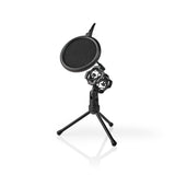 Microphone table stand w. Shockmount