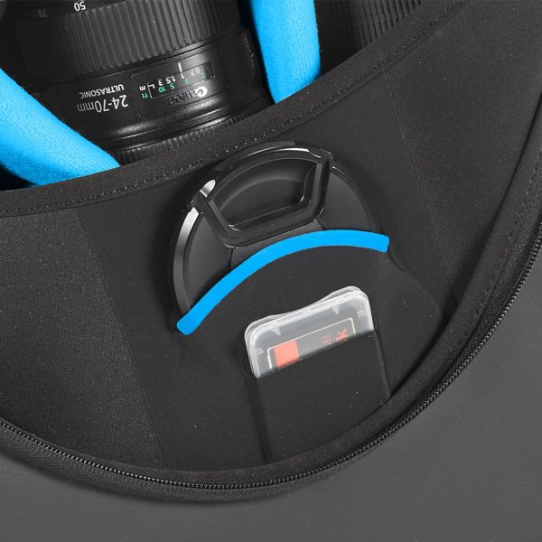 MyMiggo Agua Stormproof Torso Pack For large DSLR and mounted 24-70 lens
