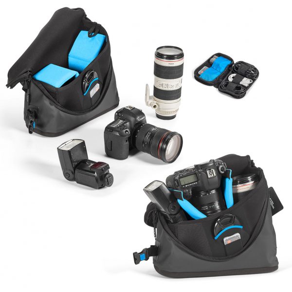 MyMiggo Agua Stormproof Torso Pack For large DSLR and mounted 24-70 lens