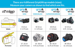 MyMiggo Padded  Camera Grip and Wrap For CSC