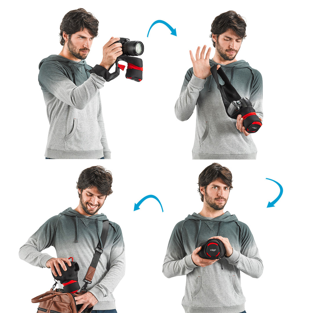 MyMiggo Padded  Camera Grip Wrap  for SLR