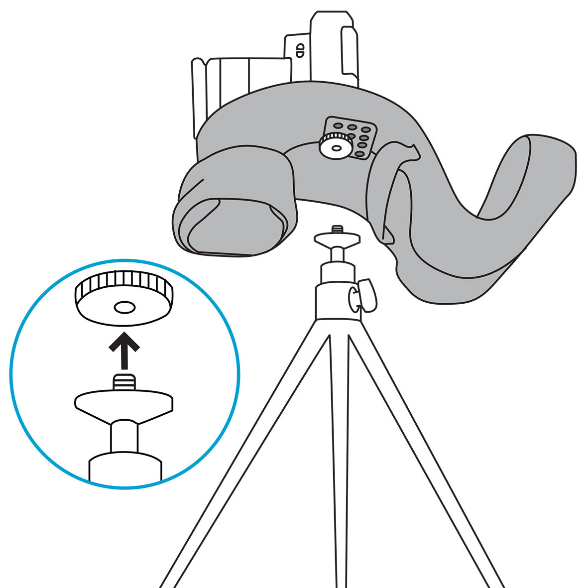 MyMiggo Padded  Camera Grip and Wrap For CSC