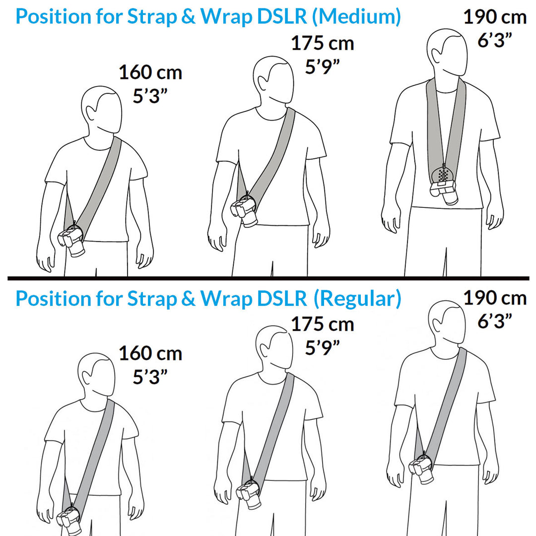 MyMiggo Padded  Camera Strap and Wrap  for SLR