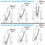 MyMiggo Padded  Camera Strap and Wrap  for SLR