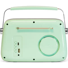 Madison Retro Radio con Bluetooth e FM (Menta)