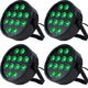 Marconi Polaris 12x12W RGBW Parlampe 4 stk. Bundle