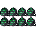 Marconi Polaris 12x12W RGBW Faro PAR Bundle da 8 pezzi