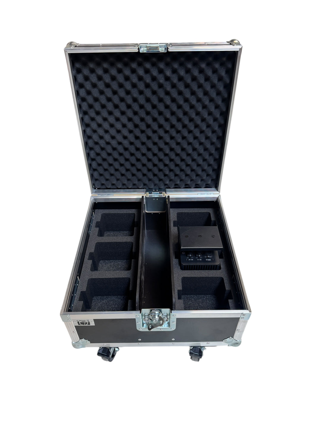 Flightcase Marconi per 6 X SIRIUS Lampade a Batteria