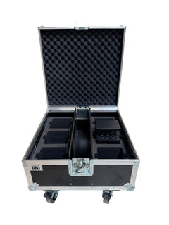 Flightcase Marconi per 6 X SIRIUS Lampade a Batteria