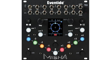 strumento eurorack e sequencer Eventide Misha