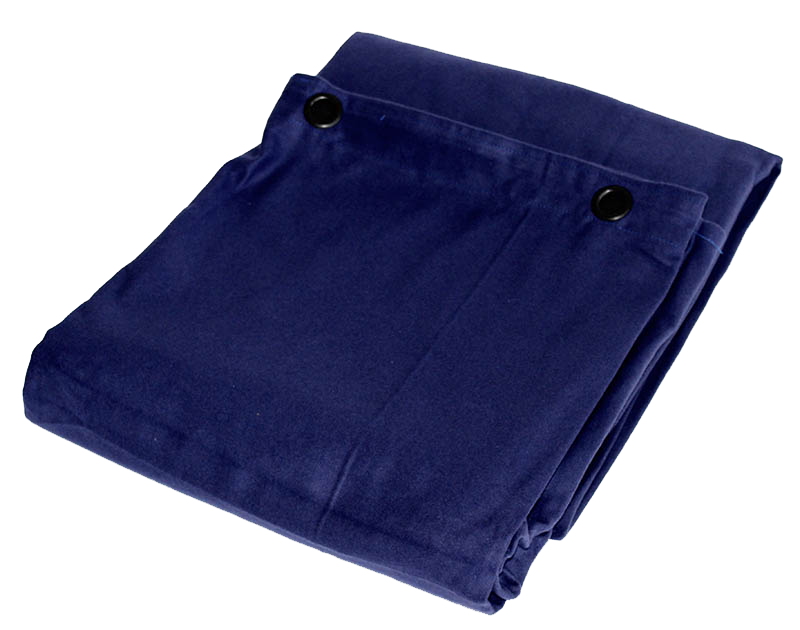 Molton Fondale con occhielli (Blu)