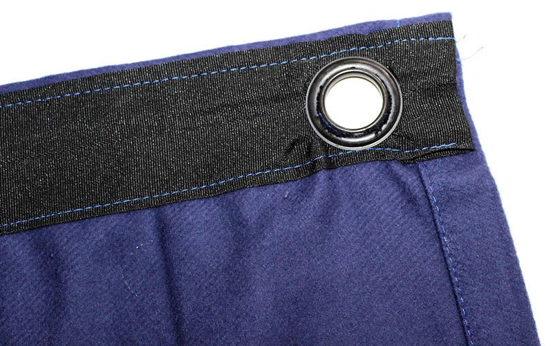 Molton Fondale con occhielli (Blu)