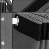 Molton Backdrop with Eyelets (Grey)